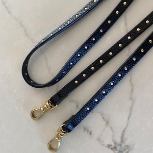 Bandolier Natalie black and gold  Strap Only